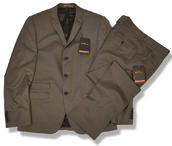 View Item Ben Sherman Slim Fit 3 Button Mod Suit Tonic Bronze